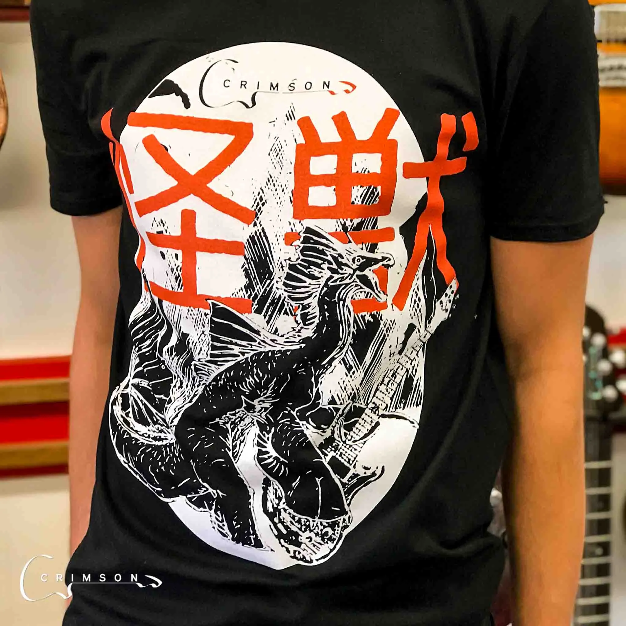 Tee Shirt - Kaiju with Scion - Black