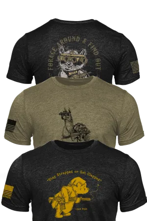 The Animal House Pack - T-Shirt 3-Pack