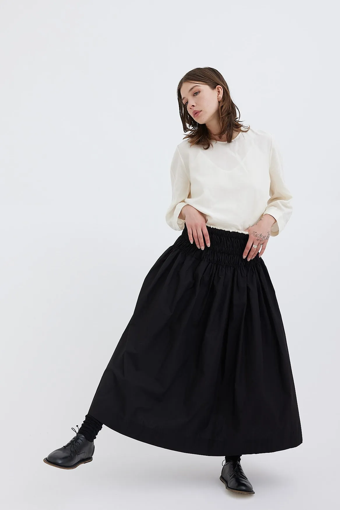 Toogood - THE ROPER SKIRT - Papery Cotton