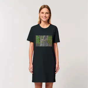 Tree Stump Organic T-Shirt Dress