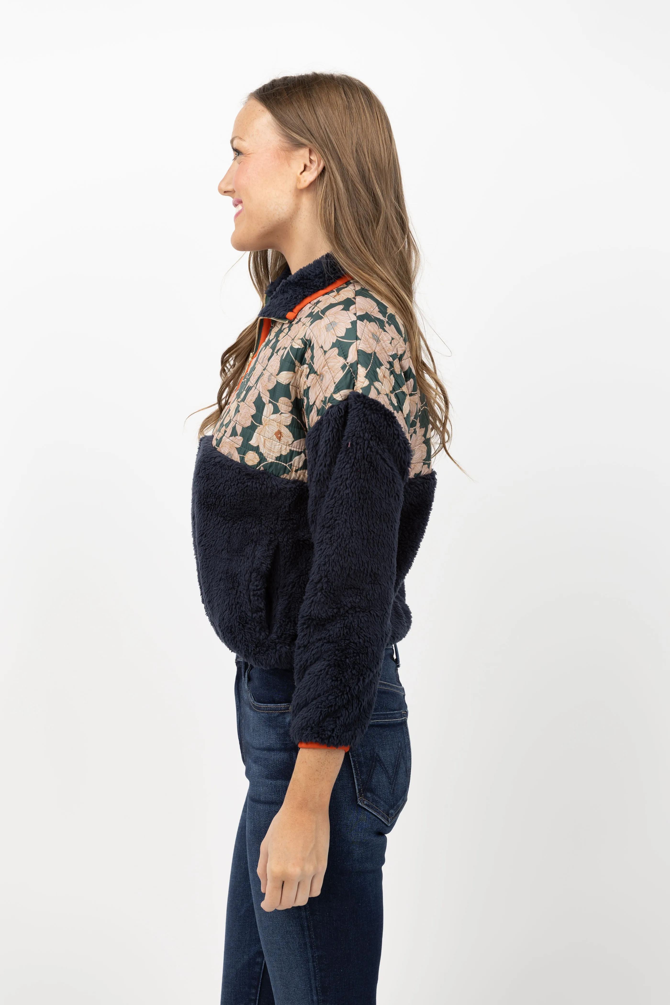 Trovata Casey Pullover in Jasper Twilight