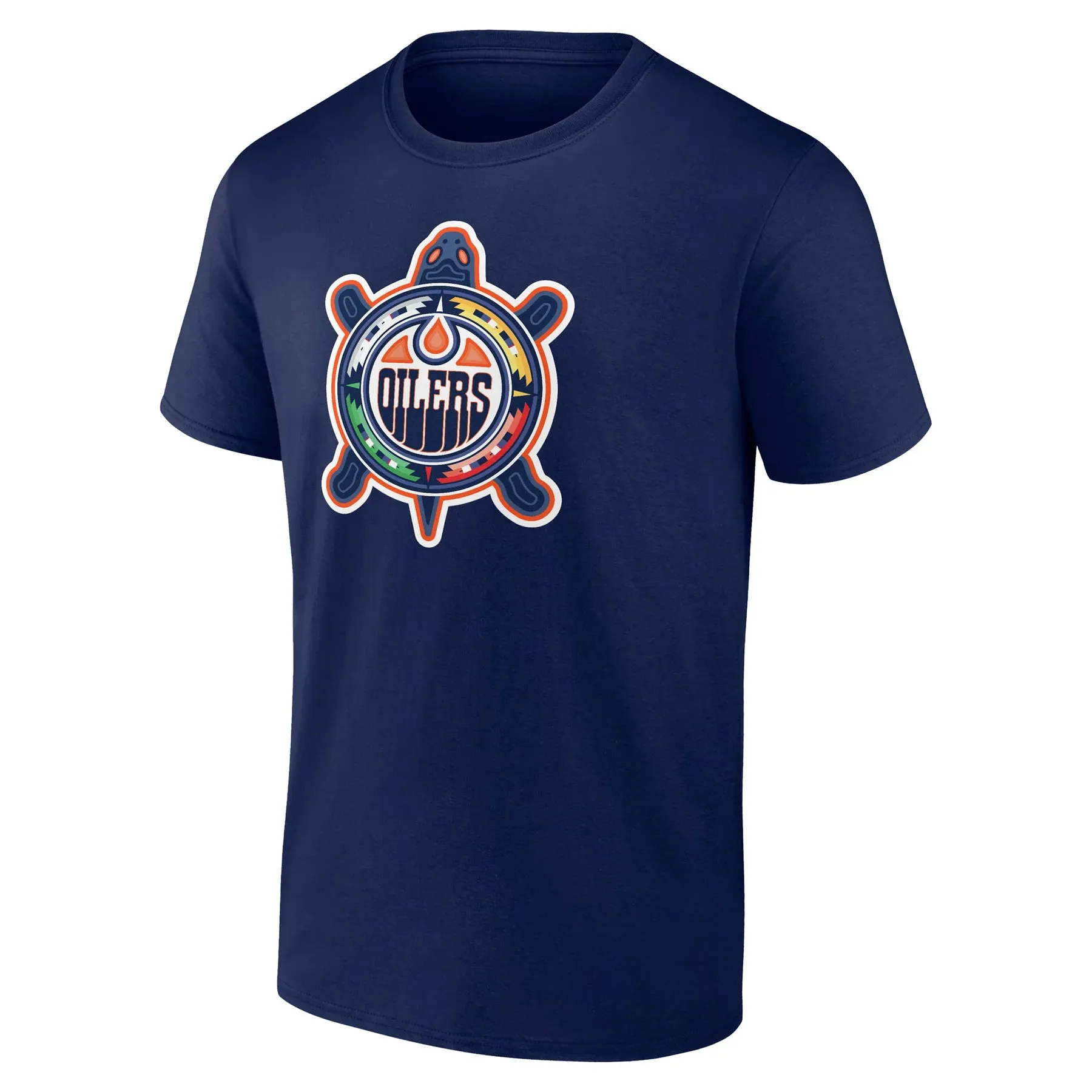 Turtle Blue Oilers T-shirt (Adult )