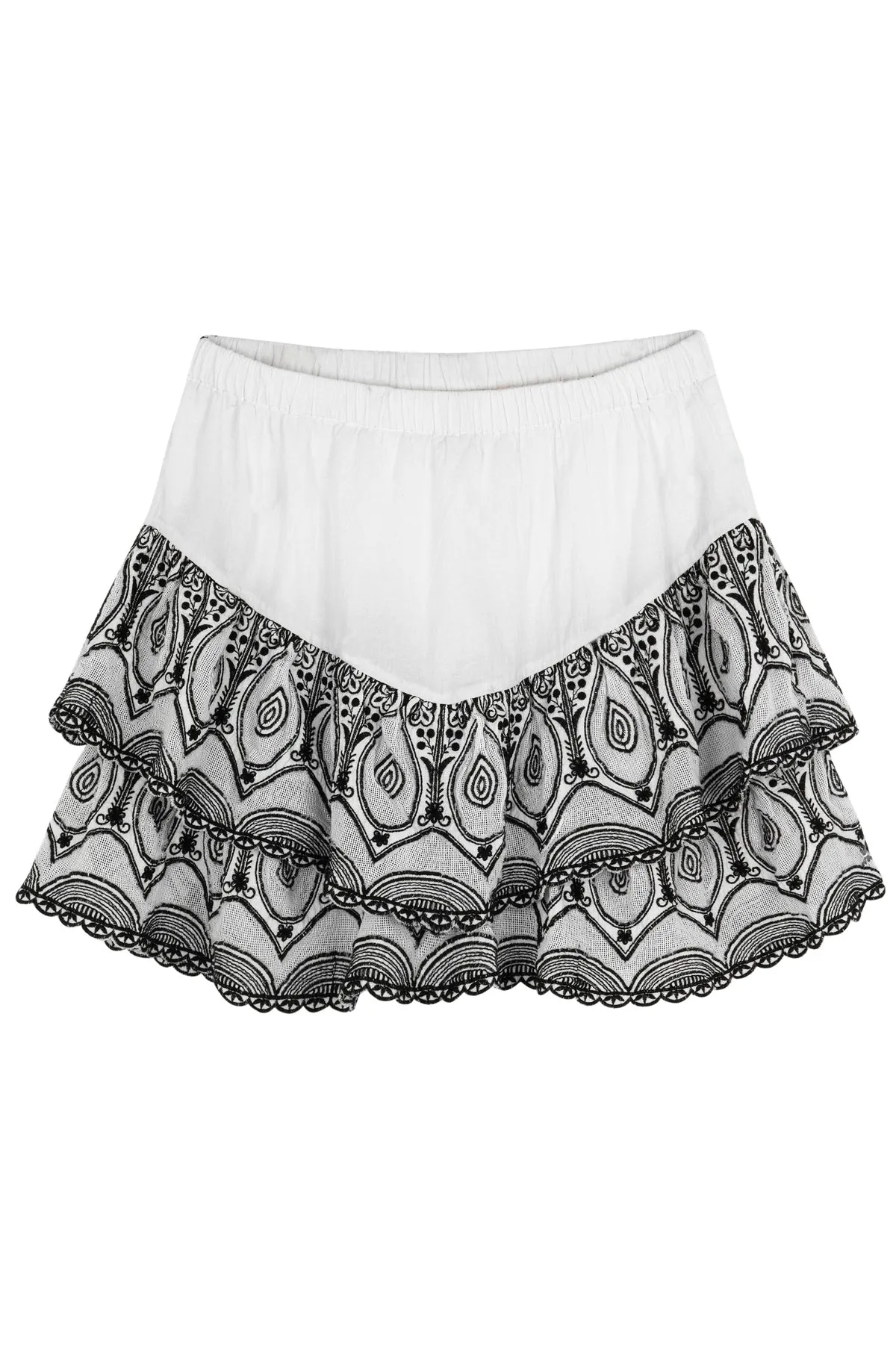 Victorian Inspired Embroidered Skirt