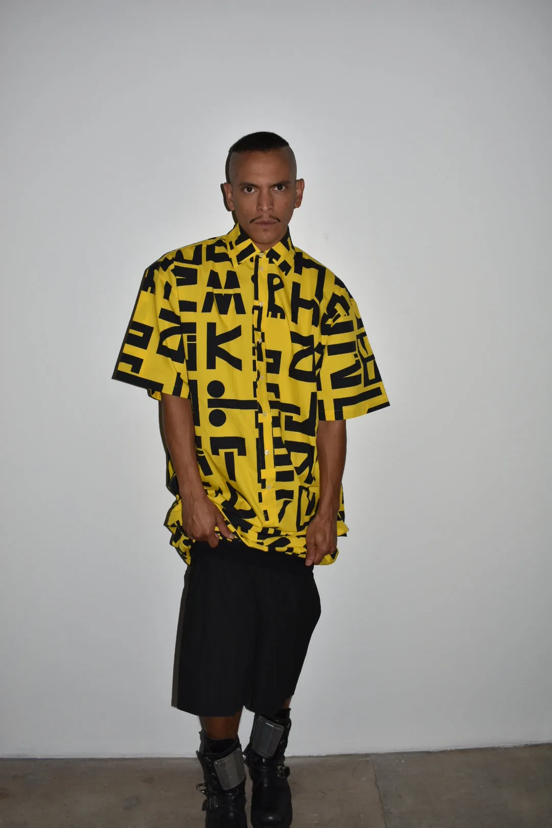 Walter Van Beirendonck Shirt Combi Shorts SS24