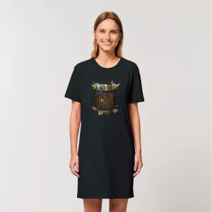 War Raptor Crate Organic T-Shirt Dress