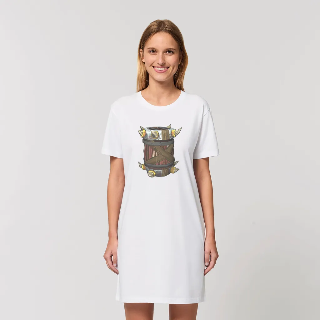 War Raptor Crate Organic T-Shirt Dress