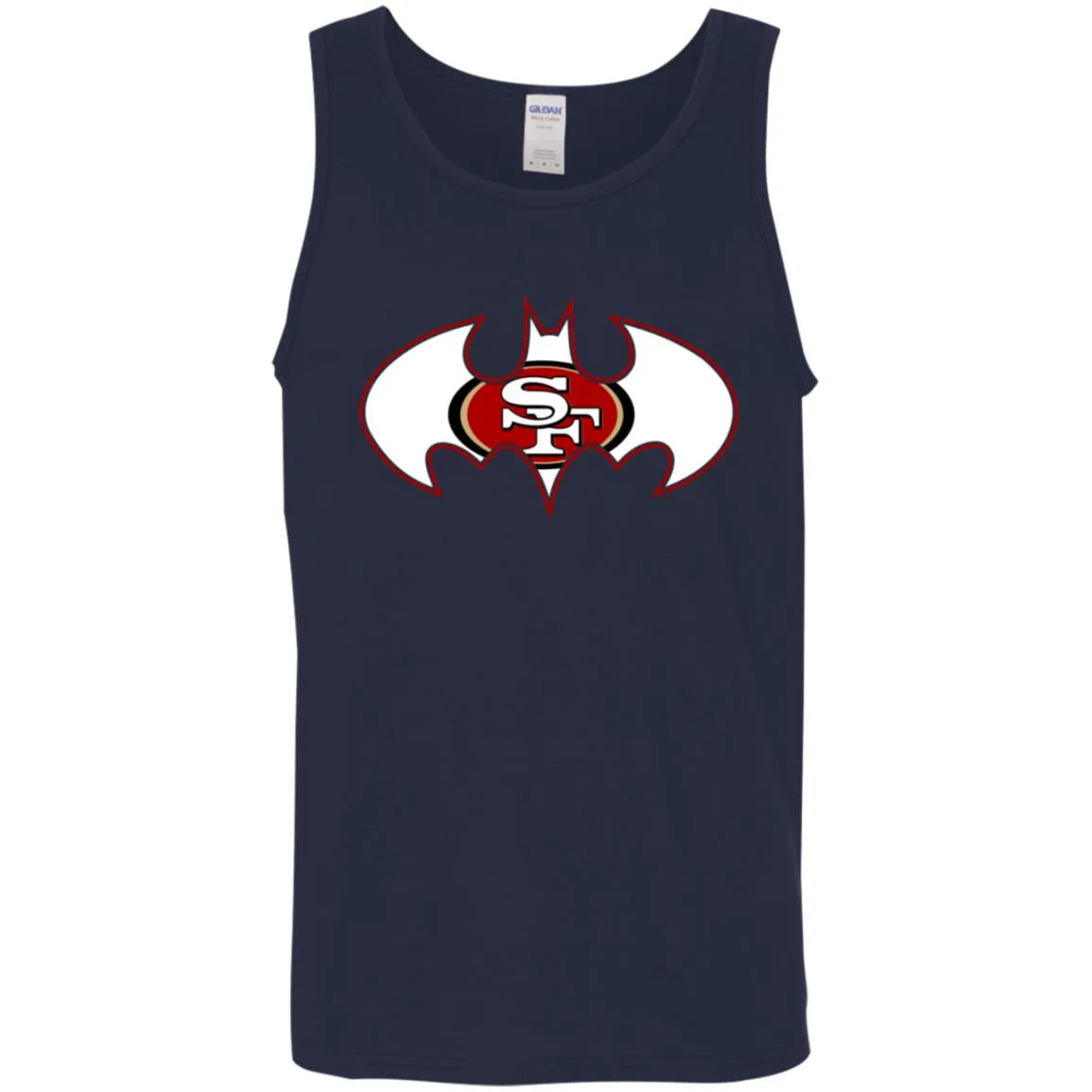 We Are The San Francisco 49ers Batman Nfl Mashup Men Cotton Tank