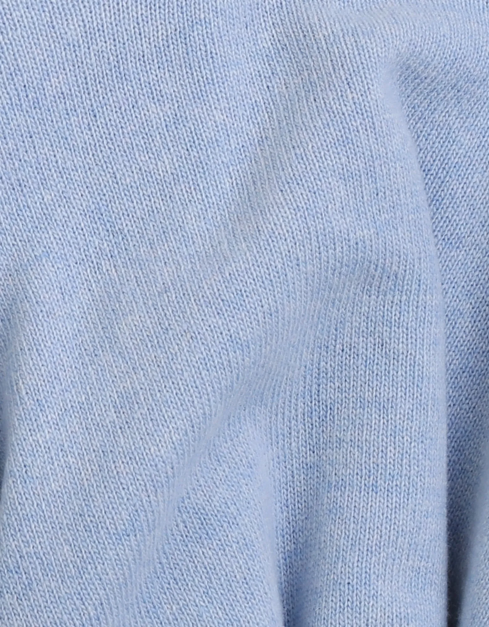 Women Light Merino Wool Crew - Polar Blue