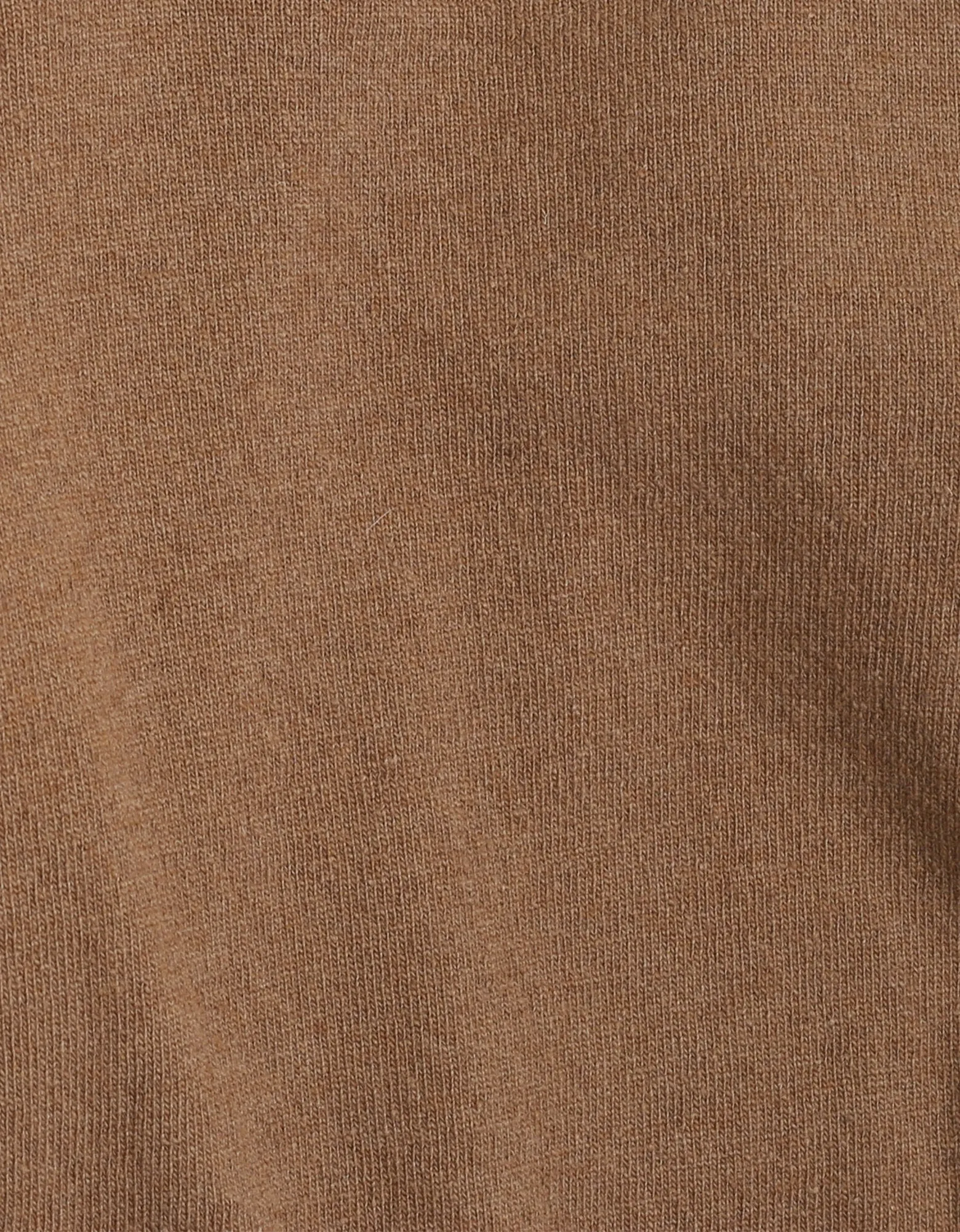 Women Light Merino Wool Crew - Sahara Camel